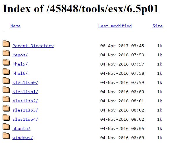 Download VMware Tools ISO Image