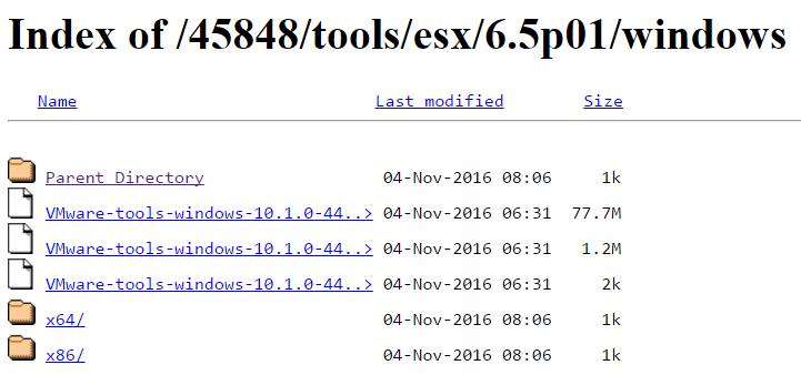 Download VMware Tools ISO Image