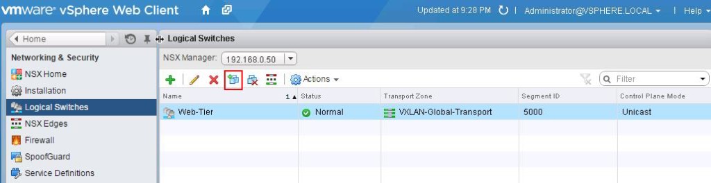 VMware NSX-Logical Switch Creation -4