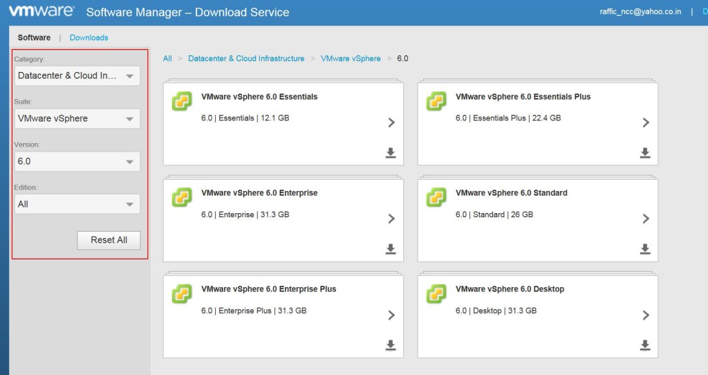 VMware software Manager_9