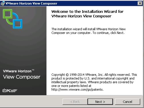 VMware Horizon View 6.0 - Installing View Composer-2