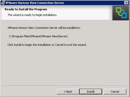 VMware Horizon 6- View connection server install-10