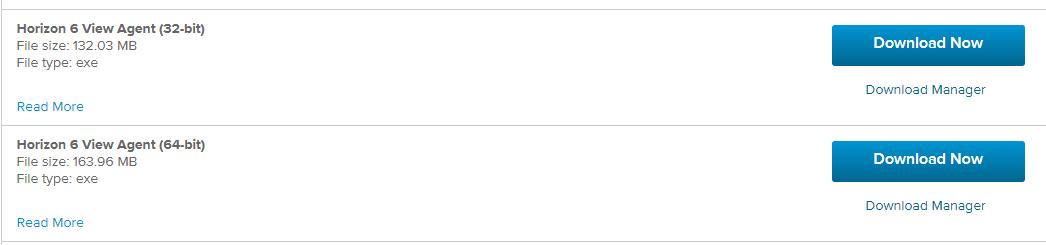 VMware View Agent Donwload