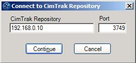 Configuring CImtrak Repository connection_2
