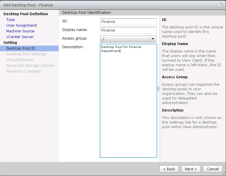 Creating View Manual Desktop Pool_6