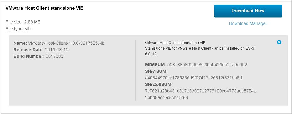 Download and Install VMware Host Client_2