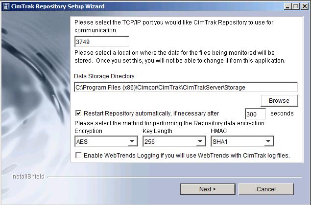 File Integrity Monitoring - Cimtrak Master Repositroy Installation-11