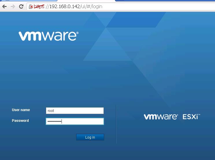 VMware Host Client