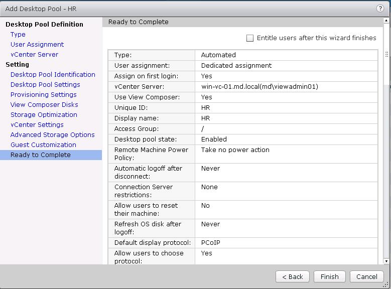 VMware View _Deploying Linked Clones _13