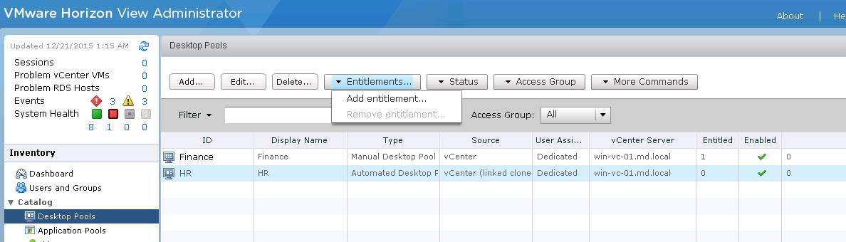 VMware View _Deploying Linked Clones _14