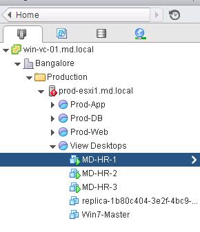 VMware View _Deploying Linked Clones _17