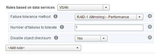 VSAN 6.2 -Sofware Checksum