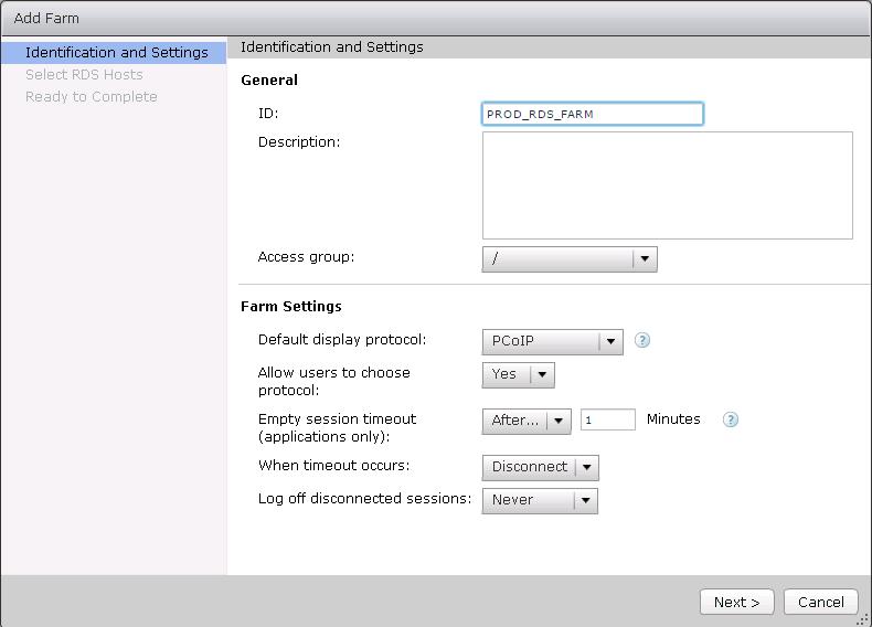 Creating Remote Desktop Session Host Farm