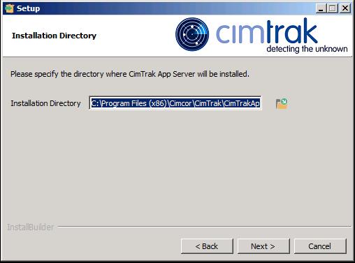 Installing Cimtrak Web management Console _4