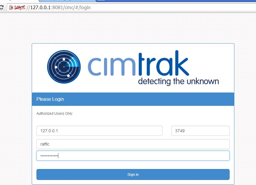 Installing Cimtrak Web management Console _8