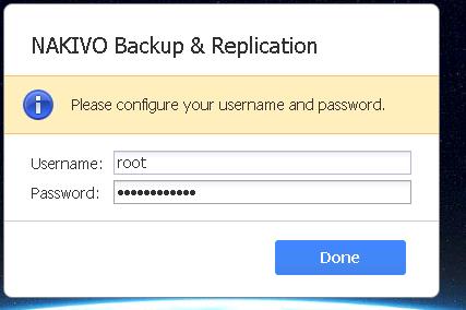 Configuring NAKIVO Backup & Replication 