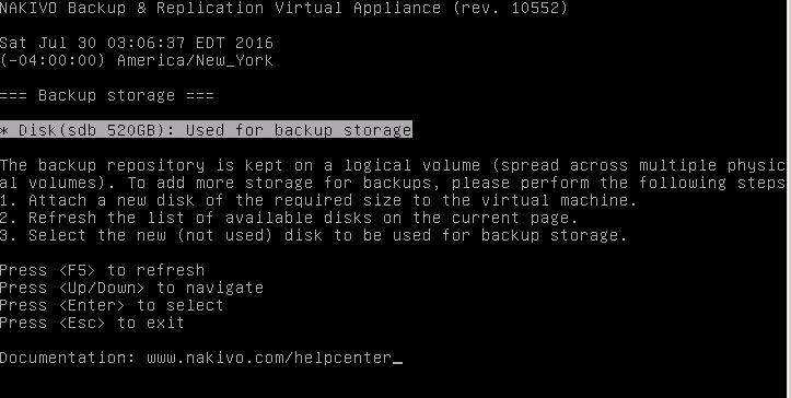 Configuring NAKIVO Backup & Replication V6-4