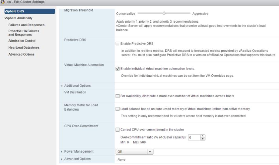 vSphere 6.5 HA