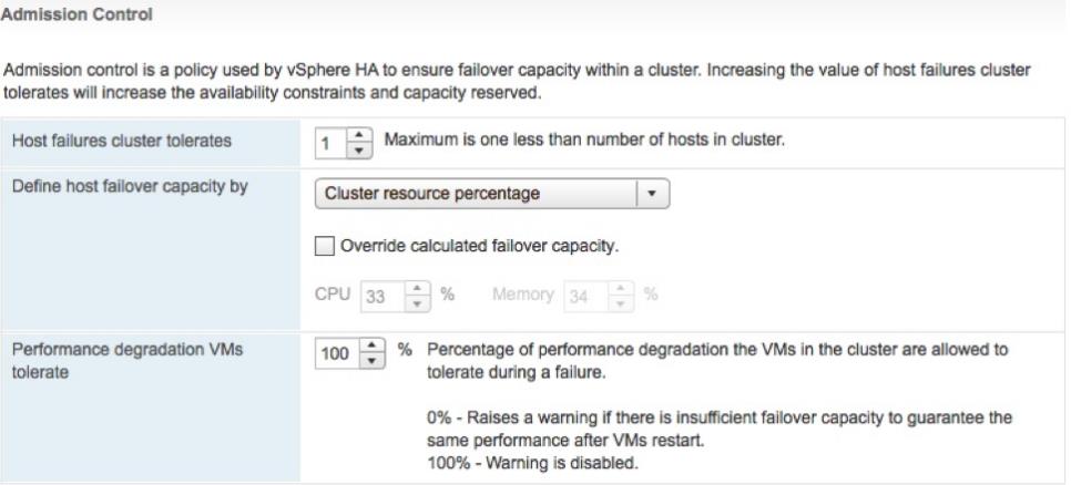 vSphere 6.5 HA