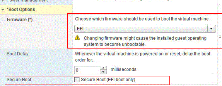 vSphere 6.5 Security - VM Secure Boot