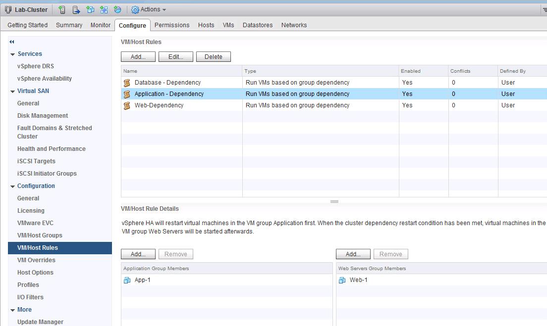 vSphere 6.5 HA - Orchestrated Restart_8