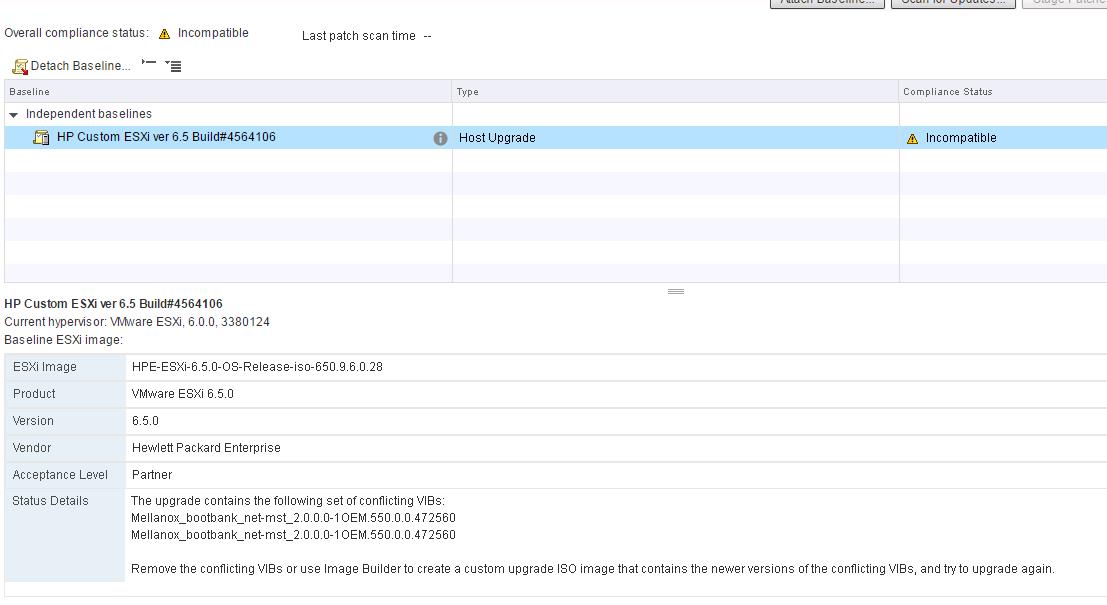 ESXI 6.5 Upgrade