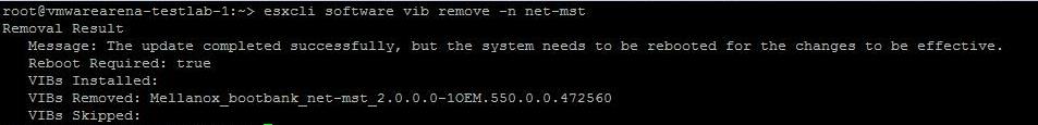 ESXi 6.5 upgrade -Conflicting VIBS_3