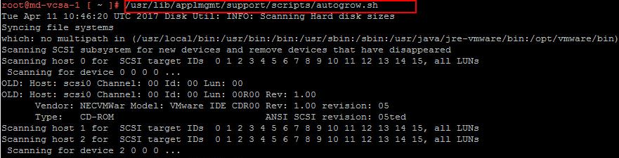 Increase Disk Space on VCSA 6.5_3