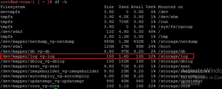 Increase Disk Space on VCSA 6.5