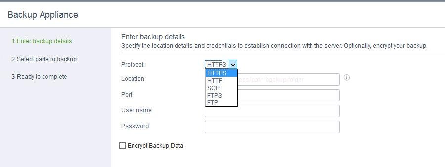  Backup And Restore VCSA 6.5