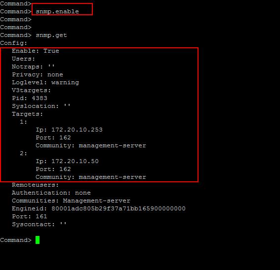 Configure SNMP on vCenter Server appliance 6.5_5