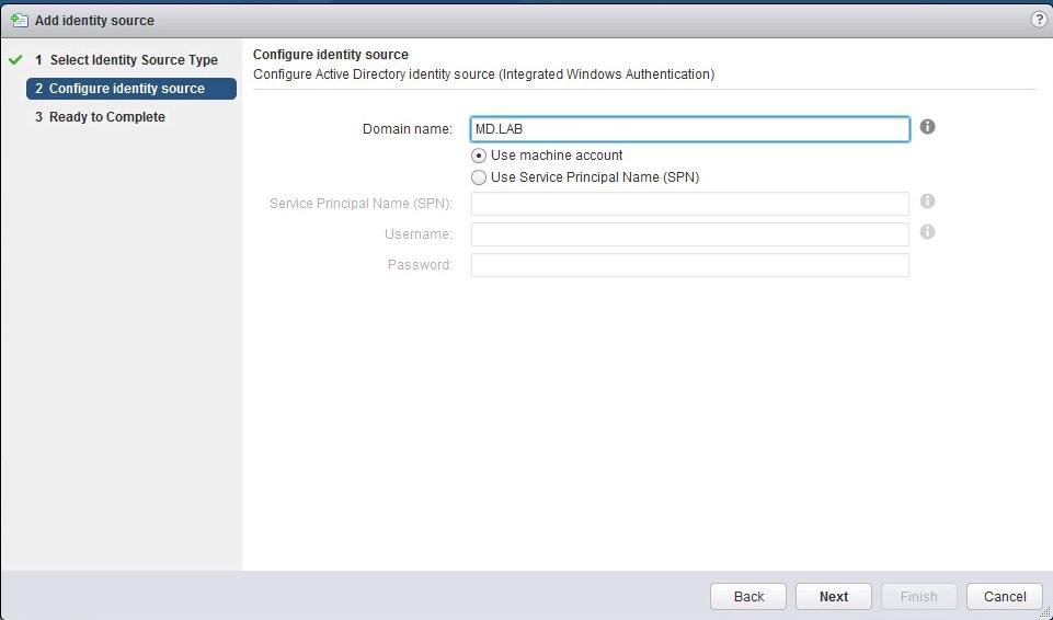 Add Active Directory Authentication to vCenter 6.5_3