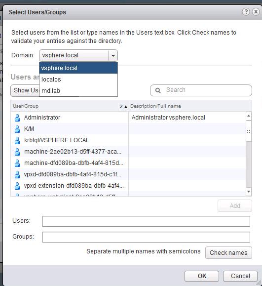 Add Active Directory Authentication to vCenter 6.5_6