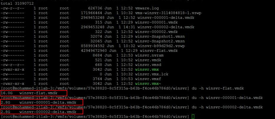 Delete Intermediate VMware Snapshots_2