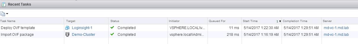 Deploying VMware vRealize Log Insight_12