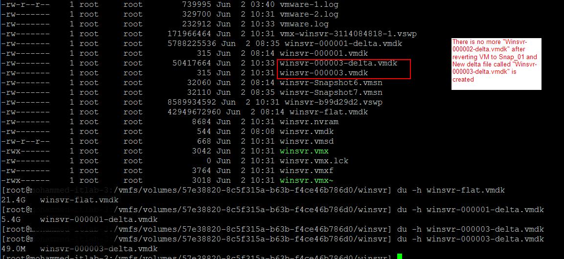 Reverting VMware Snaphot One level above the Current Snapshot_4