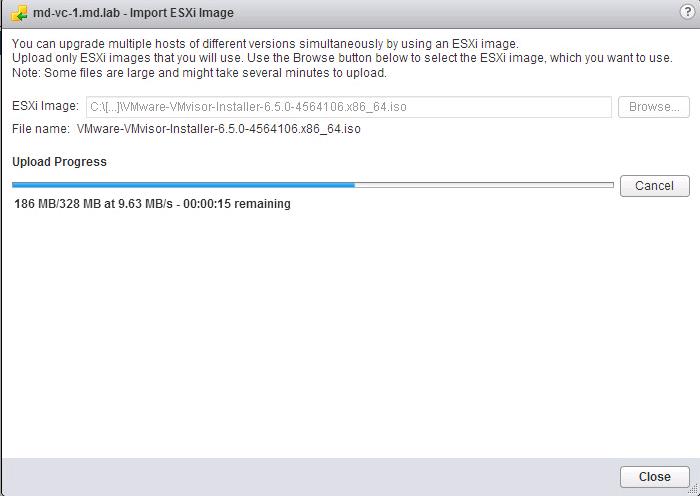 Upgrade ESXi 6.0 to ESXi 6.5 using VMware Update Manager_3