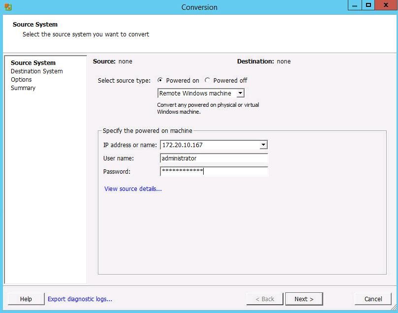 VMware Converter