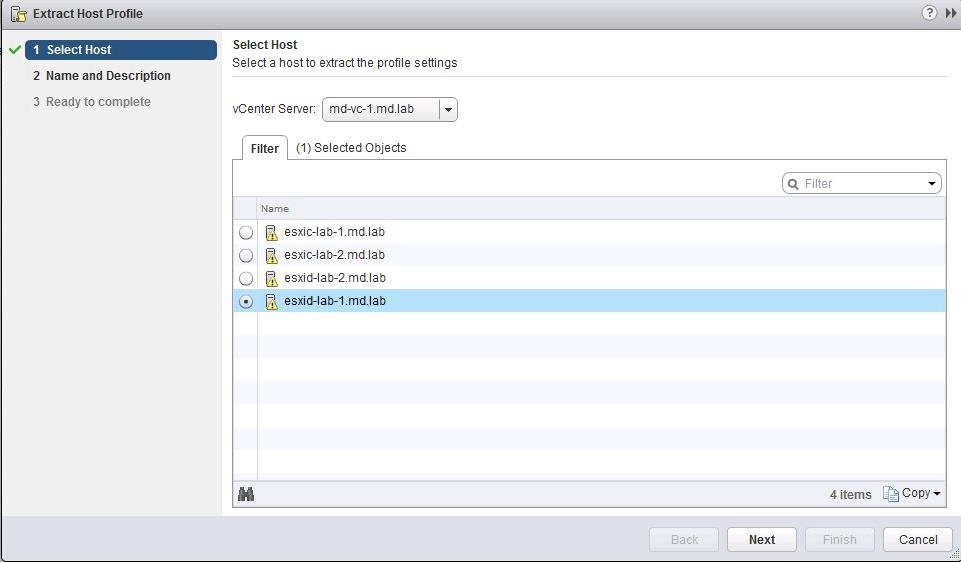 reset ESXi root Password using Host Profile