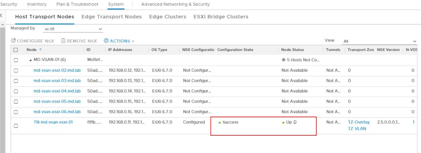 NSX-T Transport Node