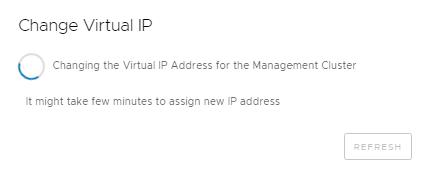 VIP address for the NSX-T Management cluster