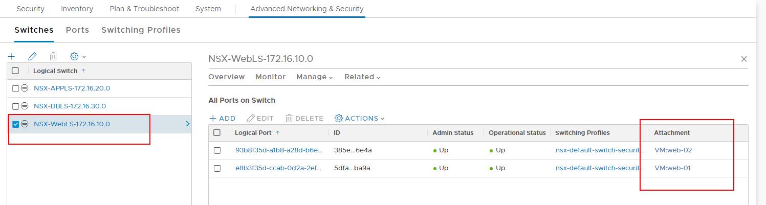 Migrate VM Network to N-VDS