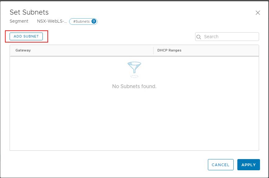 Connect NSX-T Segments with Tier-1 Gateway