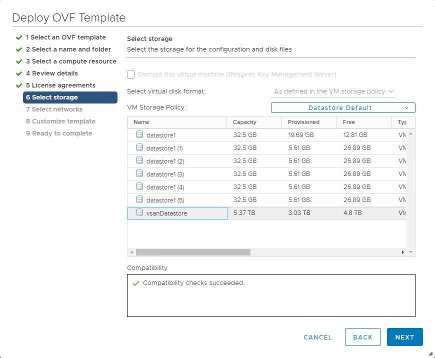 VMware Identity Manager - Datastore