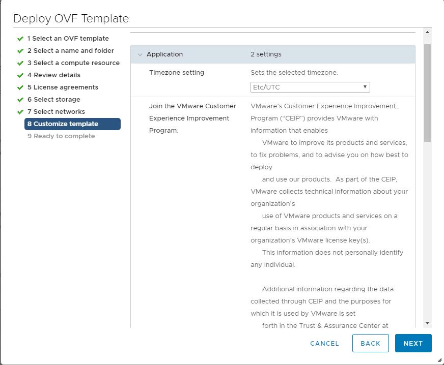 VMware Identity Manager - Timezone