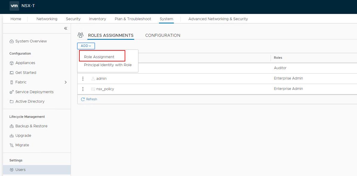 Integrate NSX-T Manager with vIDM