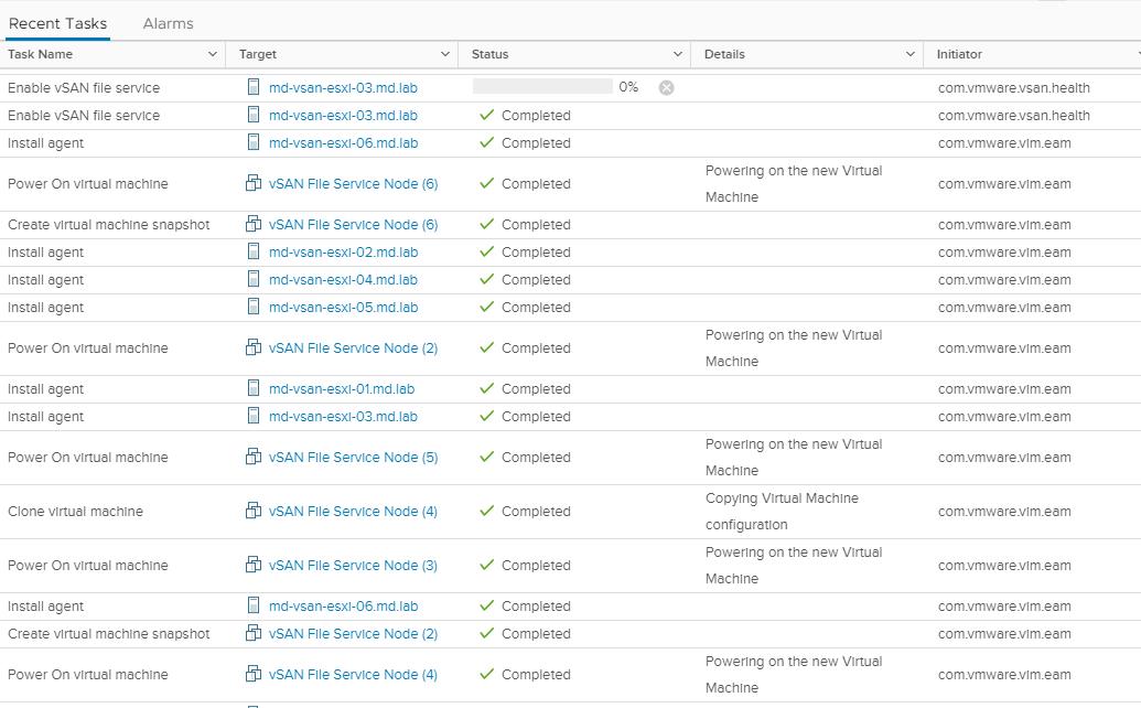 vSAN File Service