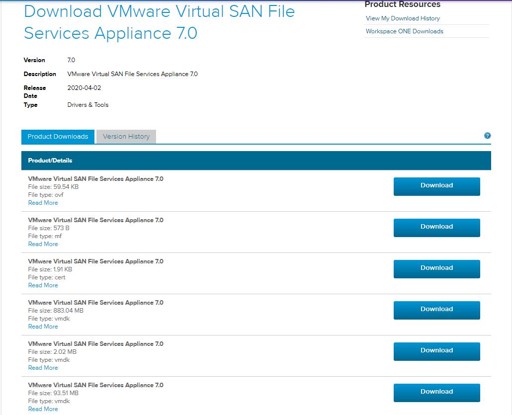 vSAN File Service