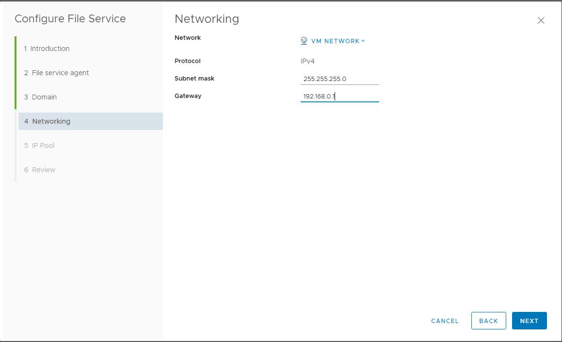 vSAN File Service