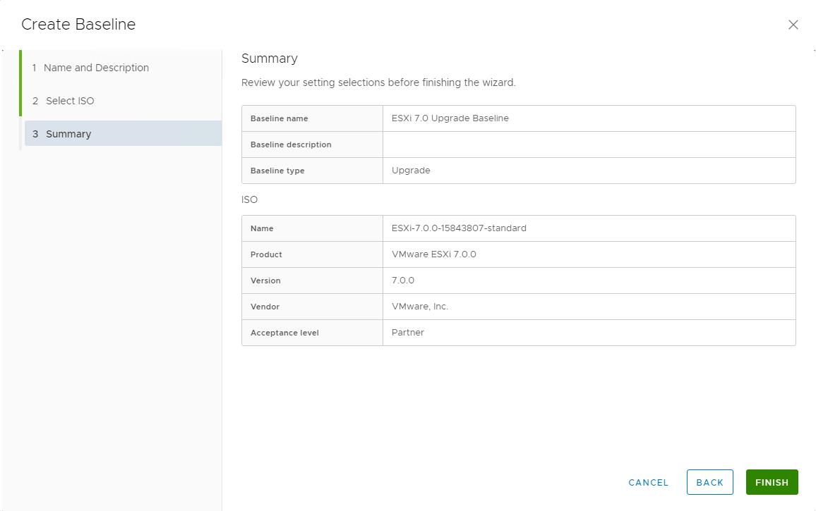 Upgrade ESXi 6.7 to ESXi 7.0